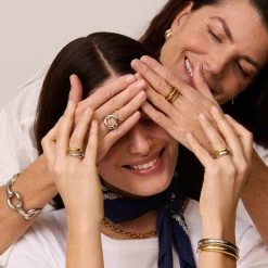 Bague Large INES - Argenté -Montres Magasin 02220312 050 52 M2