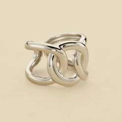 Bague Ajustable ICONIQUE - Argenté