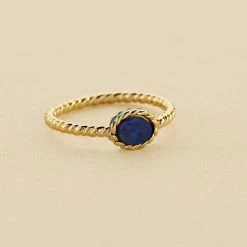 Bague Fine ATMA - Lapis/ Bleu