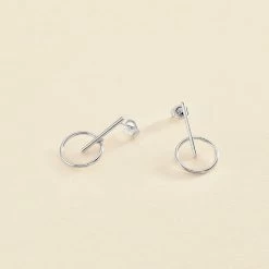 Boucles D'oreilles Pendantes PHILRING - Argenté