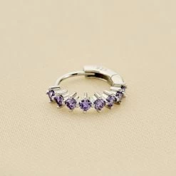 Piercing Créole RADIANTE - Lilas