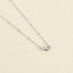 Collier Ras Du Cou OURSE - Cristal / Argenté