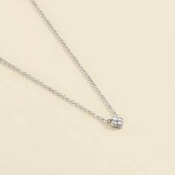 Collier Ras Du Cou BELOVED - Cristal / Argenté