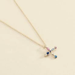 Collier Ras Du Cou LUCES - Multicolore / Doré