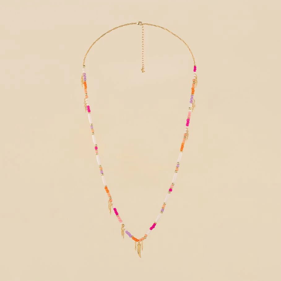 Sautoir RODEO - Multicolore / Doré 1 Sautoir RODEO - Multicolore / Doré