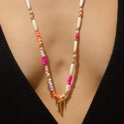 Sautoir RODEO - Multicolore / Doré 7 Sautoir RODEO - Multicolore / Doré -Montres Magasin 02680196 256 TU M2