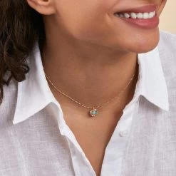 Collier Ras Du Cou ARLEQUIN - Multicolore / Doré 5 Collier Ras Du Cou ARLEQUIN - Multicolore / Doré -Montres Magasin 02681155 256 TU M1