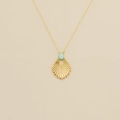 Collier Mi-long ARLEQUIN - Amazonite