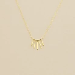 Collier Mi-long RADIEUX - Doré