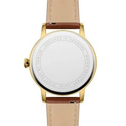 Fawler Night Sky | Montre GMT En Acier Doré à Cadran Orné D'aventurine -Montres Magasin 1 3bkn