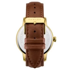 Fawler Night Sky | Montre GMT En Acier Doré à Cadran Orné D'aventurine -Montres Magasin 1 4bkn