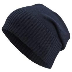Fawler Beanie Bleu Marine Konrad Kite En Coton Organique