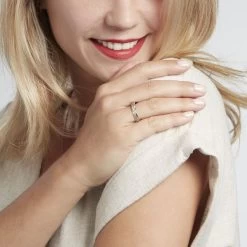 Alliance Clotilde Demi Jonc Classique Or Bicolore -Montres Magasin B3AM2W0645 model0