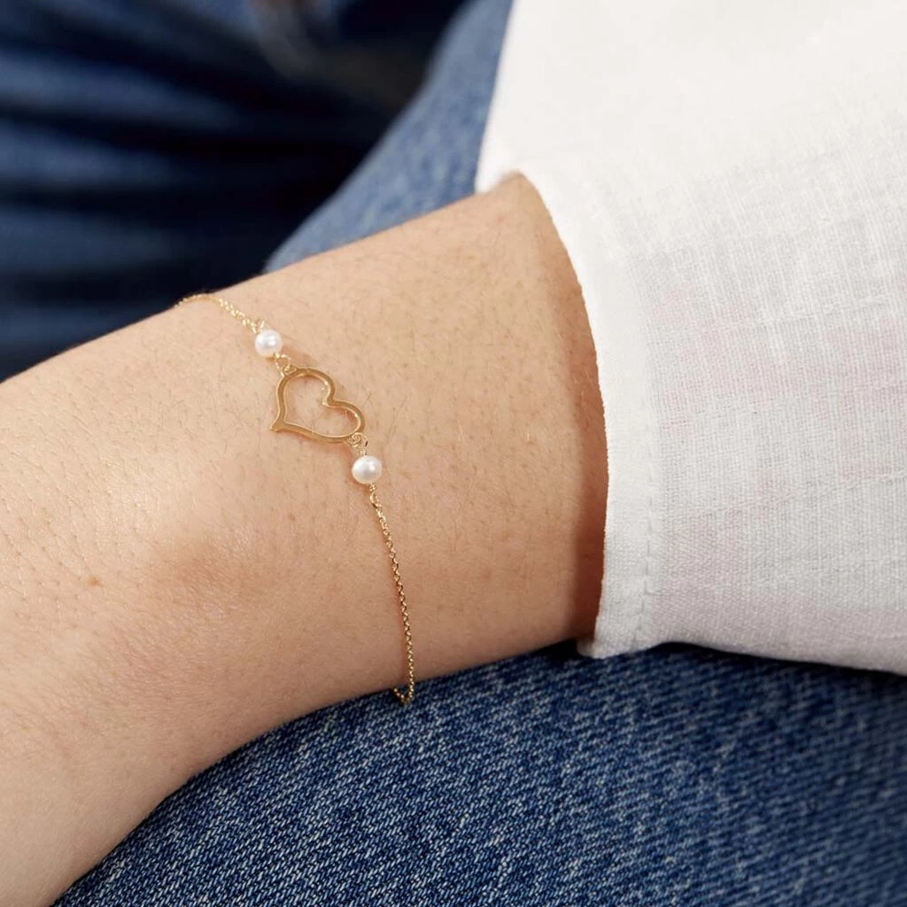 Bracelet Chabha Or Jaune Perle De Culture 5 Bracelet Chabha Or Jaune Perle De Culture – Image 5