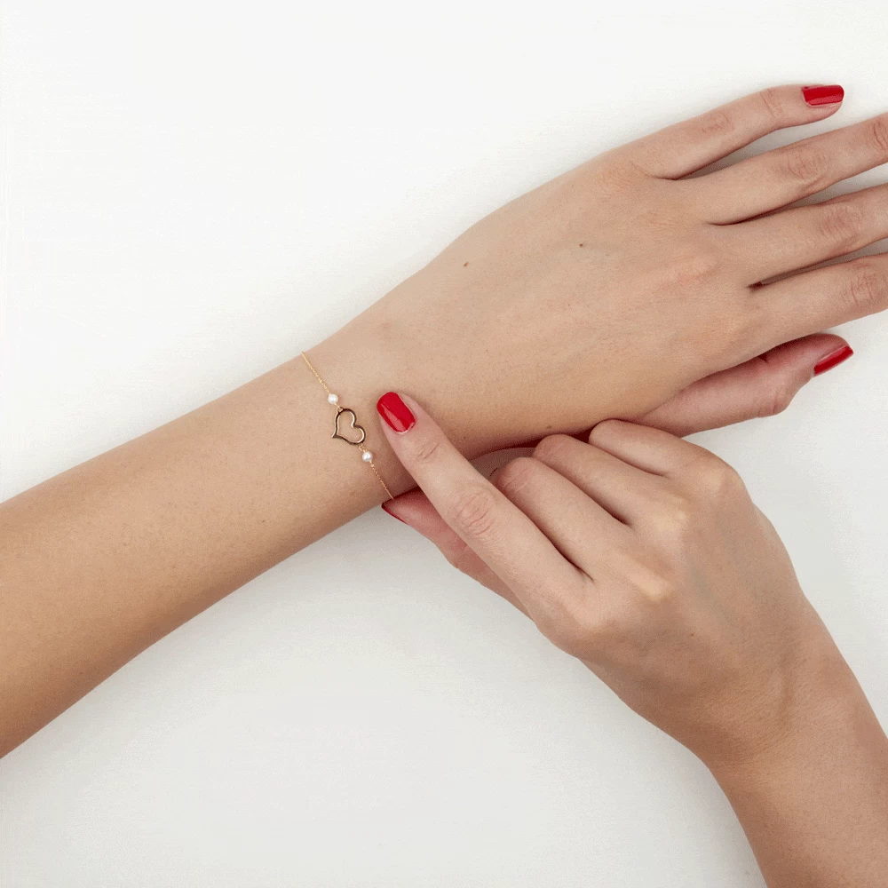 Bracelet Chabha Or Jaune Perle De Culture 4 Bracelet Chabha Or Jaune Perle De Culture – Image 4