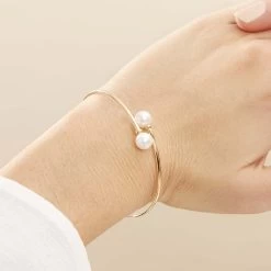 Bracelet Jonc Sammy Or Jaune Perle De Culture -Montres Magasin B3BFJU2197 model1