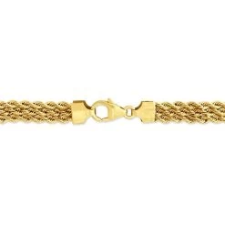 Bracelet Jerry Maille Corde 3 Rangs Or Jaune -Montres Magasin B3BFJW0662 view2