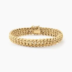 Bracelet Jimmy Maille Americaine Or Jaune