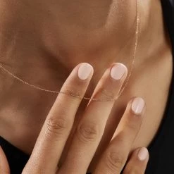 Chaîne Miniarae Maille Forçat Diamantée Or Rose -Montres Magasin B3CFRW0338 model1