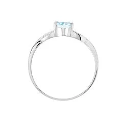 Bague Candice Or Blanc Topaze -Montres Magasin B3DFBTB021 view2