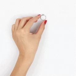 Bague Candice Or Blanc Topaze -Montres Magasin B3DFBTB021 view4