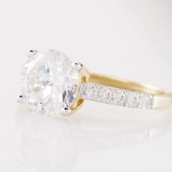 Solitaire Terese Or Jaune Oxyde De Zirconium 9 Solitaire Terese Or Jaune Oxyde De Zirconium -Montres Magasin B3DFJZW0NT view3