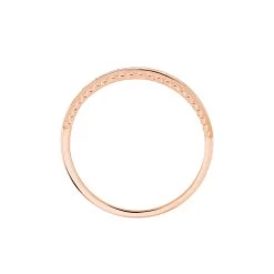 Bague Aurelya Or Rose Diamant -Montres Magasin B3DFRDW3B4 view2