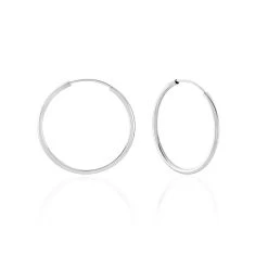 Créoles Dominae Flexible Or Blanc