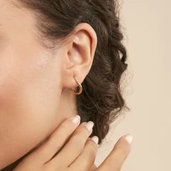 Créoles Bartimee Or Jaune -Montres Magasin B3OFJW00EL model1