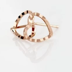 Boucles D'oreilles Puces Or Rose Melltje -Montres Magasin B3OFRW0026 view2