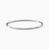 Bracelet Jonc Tabata Argent Blanc