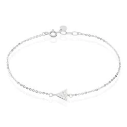 Bracelet Cleofa Argent Blanc Oxyde De Zirconium