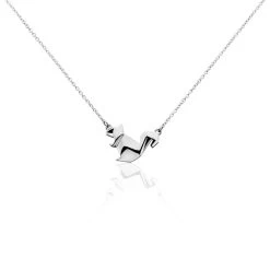 Collier Argent Boccus