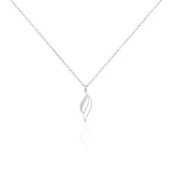 Collier Argent Blanc Prudent
