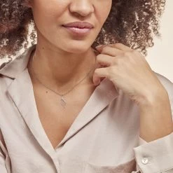 Collier Argent Blanc Prudent 6 Collier Argent Blanc Prudent -Montres Magasin FACFBW01CY model0