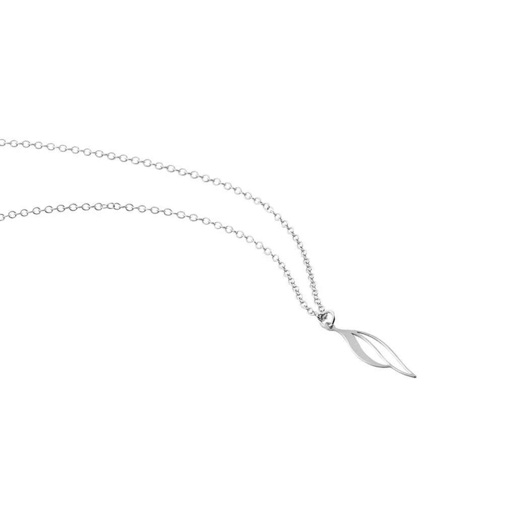 Collier Argent Blanc Prudent 2 Collier Argent Blanc Prudent – Image 2