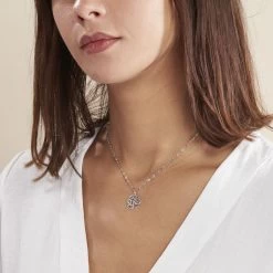 Collier Argent Blanc Buccinarie 6 Collier Argent Blanc Buccinarie -Montres Magasin FACFBW01E5 model0