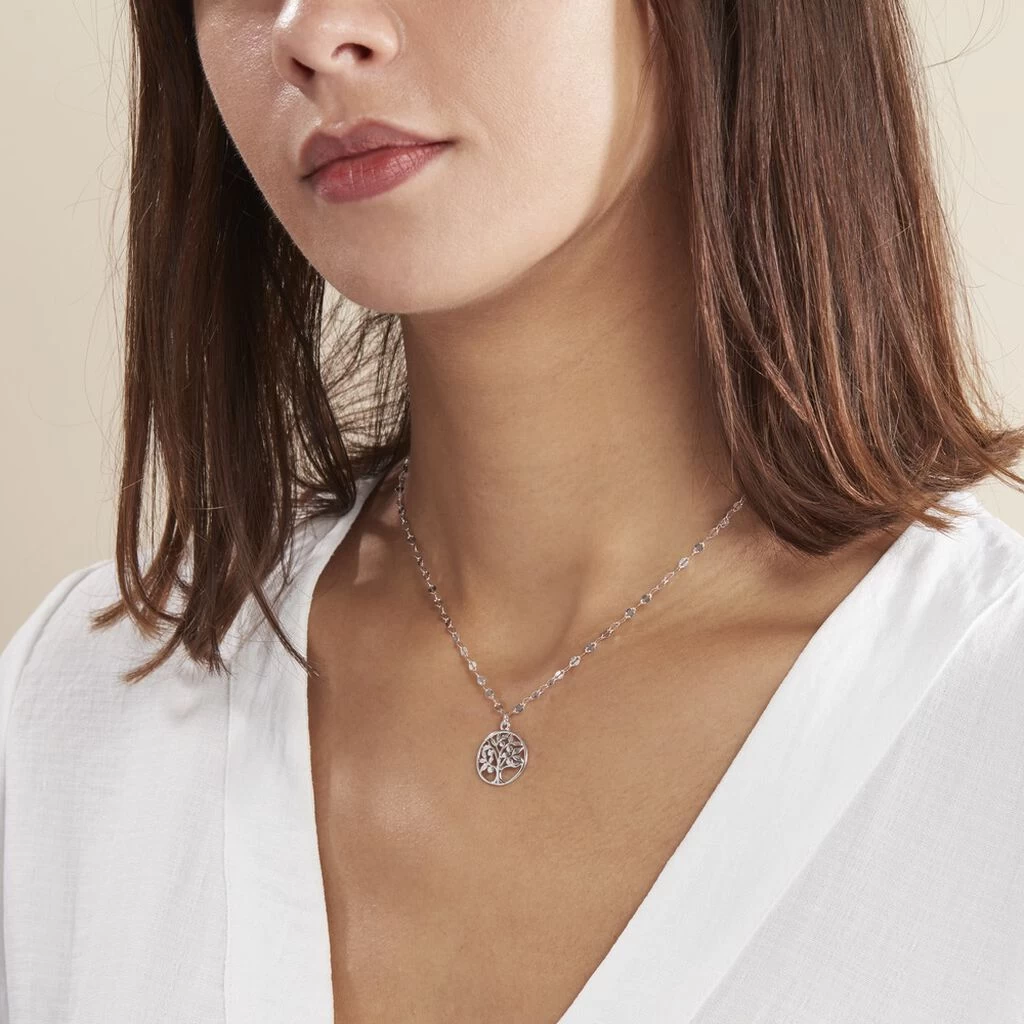 Collier Argent Blanc Buccinarie 3 Collier Argent Blanc Buccinarie – Image 3