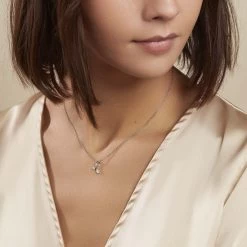 Collier Briaga Argent Blanc Oxyde De Zirconium 6 Collier Briaga Argent Blanc Oxyde De Zirconium -Montres Magasin FACFBZW0MU model0