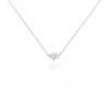 Collier Cyriac Argent Blanc Oxyde De Zirconium