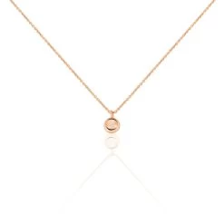 Collier Bilao Argent Rose