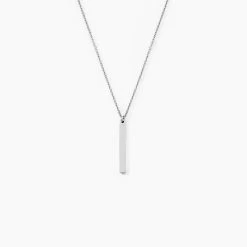 Collier Argent Blanc Fedor