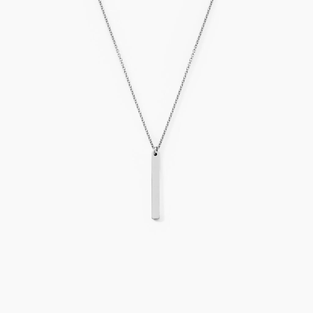 Collier Argent Blanc Fedor 1 Collier Argent Blanc Fedor
