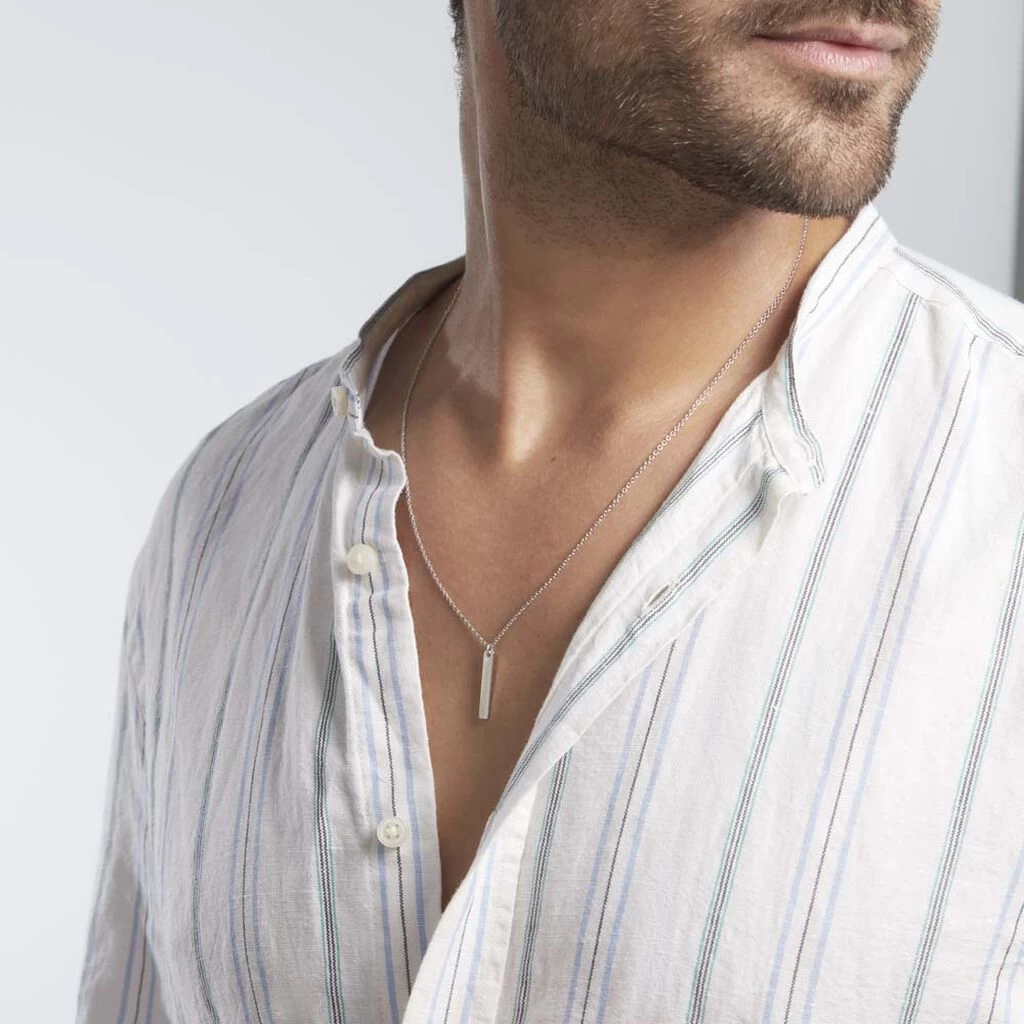 Collier Argent Blanc Fedor 3 Collier Argent Blanc Fedor – Image 3