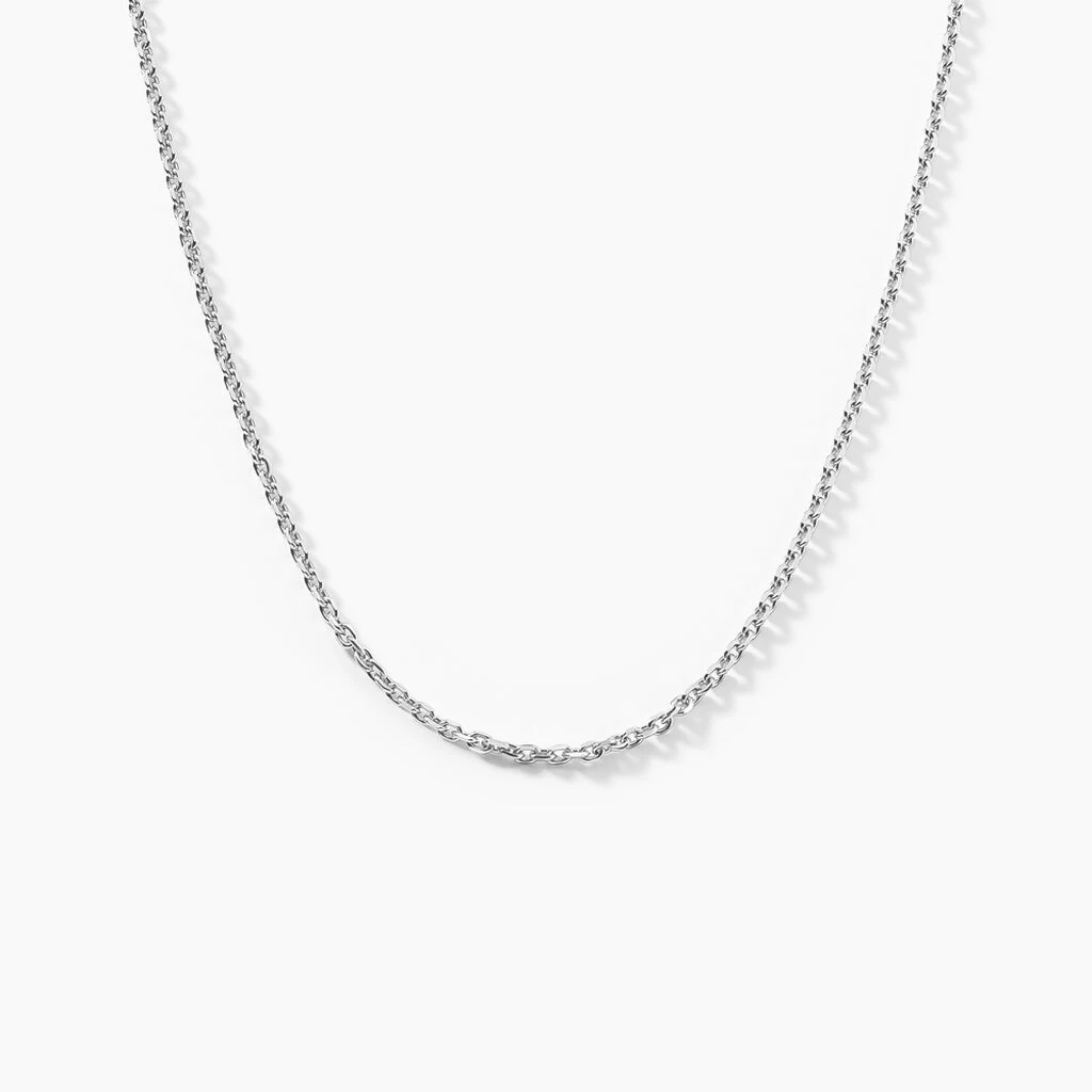 Collier Maille Argent Claudine 1 Collier Maille Argent Claudine