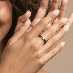 Bague Solitaire Regilla Argent Blanc Oxyde De Zirconium 11 Bague Solitaire Regilla Argent Blanc Oxyde De Zirconium -Montres Magasin FADFBZD265 model1