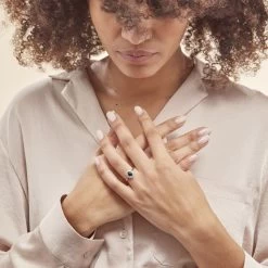 Bague Perez Argent Blanc Oxyde De Zirconium -Montres Magasin FADFBZW1V6 model0