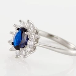 Bague Perez Argent Blanc Oxyde De Zirconium -Montres Magasin FADFBZW1V6 view3