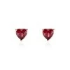 Boucles D'oreilles Kelvyn Argent Rose Oxyde