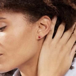 Boucles D'oreilles Kelvyn Argent Rose Oxyde -Montres Magasin FAOFRZR008 model0